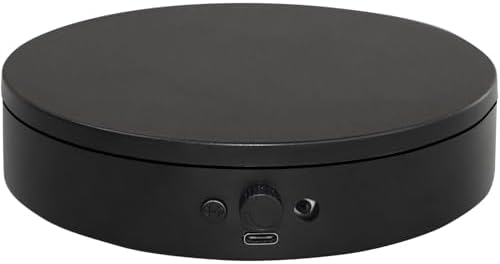 ComXim Motorized Rotating Display Stand with Knob and Remote Control