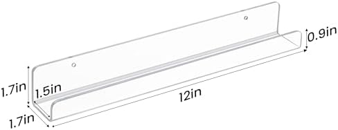 Upsimples 18 Pack Vinyl Record Wall Shelves