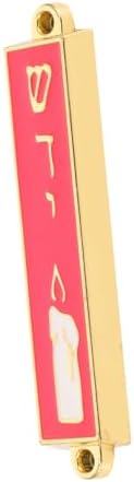 Metal Mezuzah Decor for Home and Catholic Blessings
