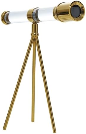 Fenteer Glass Telescope Statue with Tripod