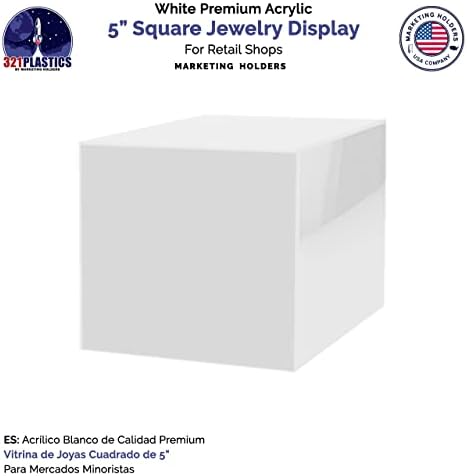 5 Inch Acrylic Display Riser Box No Lid