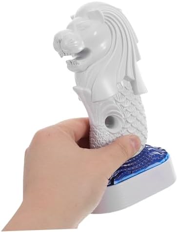 Wakauto Singapore Merlion Figurine Home Decor Collectible Ornament