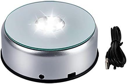 5 LED Display Base for Crystals Glass Art