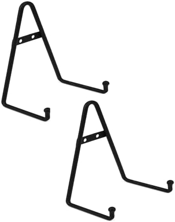 Milltown Merchants Metal Display Stand 2 Pack Small Black