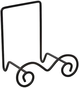 TRIPAR Large Square Black Wire Easel - 77 Inch Depth