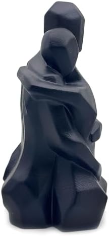 97 Inch Couple Hug Ceramic Statue Figurine
