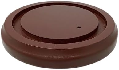 BANBERRY DESIGNS Clear Glass Dome with Hook and Wooden Base