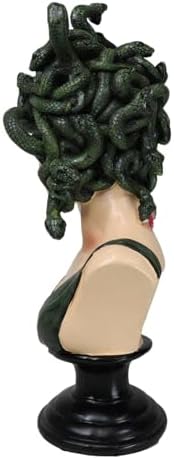 Greek Goddess Medusa LED Eye Bust Figurine