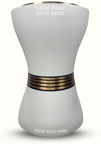 Custom Adult Cremation Urn with Engraved Name and Date
