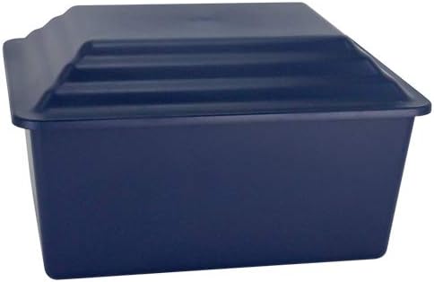 Navy Blue Cremation Urn Vault for Ground Burial