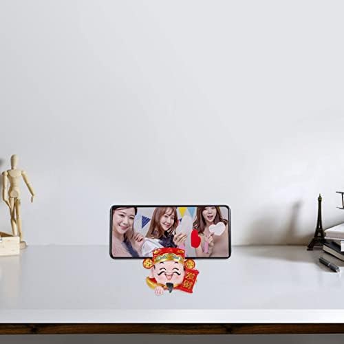 Chinese Style Resin Phone Holder Figurine Decor