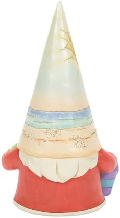 Enesco Heartwood Creek Coastal Gnome Figurine with Sunset and Beachball