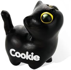 Custom Small Cute Cat Wooden Sculptures Handmade