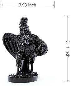 EASCHEER Gothic Black Eagle Decor Figurine 511 Inch Collectible Statue