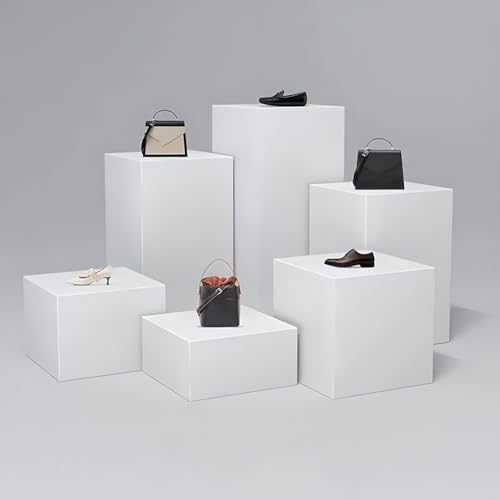 Square Display Pedestals for Store Displays
