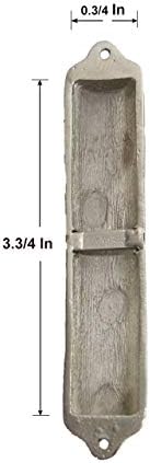 Mezuzah Case Pomegranate Tree Pewter 4 Inch Door Decor