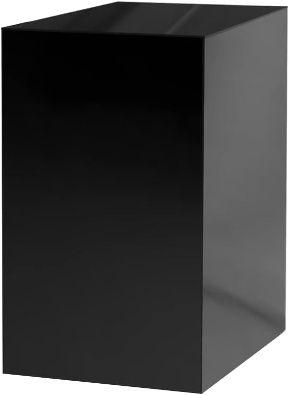 Glossy Black Acrylic 24 Inch Display Stand