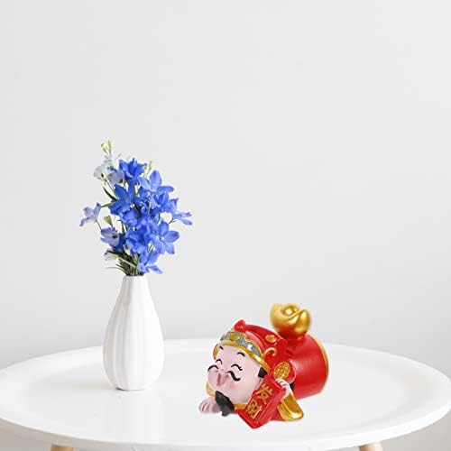 Chinese Style Resin Phone Holder Figurine Decor