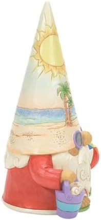 Enesco Heartwood Creek Coastal Gnome Figurine with Sunset and Beachball