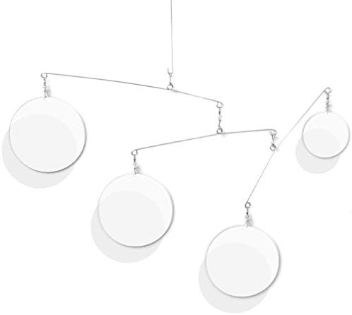 Mid Century Modern Style Clear Acrylic Hanging Kinetic Art