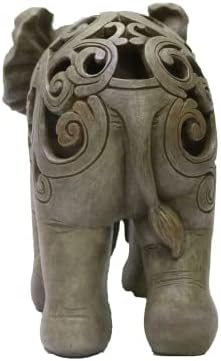 Natures Mark 8 Inch Elephant Decor Resin Statue