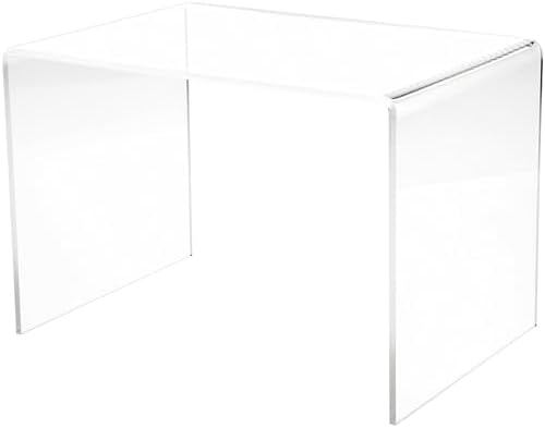Plymor Clear Acrylic Riser Display Stand 3 Pack