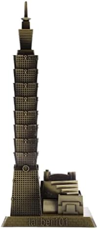 MERIGLARE Alloy Taipei 101 Tower Figurine Statue Decor Gift