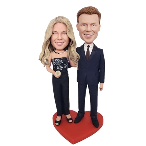 Custom Bobblehead Figurine for Couples - Handmade Personalized Sculpture Gift