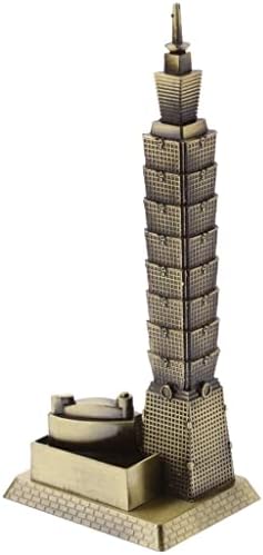 MERIGLARE Alloy Taipei 101 Tower Figurine Statue Decor Gift
