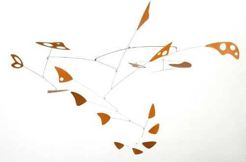Orange Archaeopteryx Hanging Mobile 1