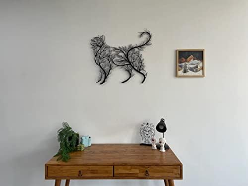 DEKADRON Tree Cat Wall Sculpture 39 x 34