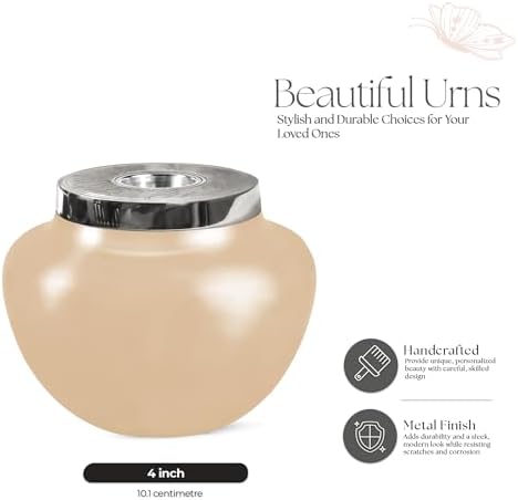 Jesus Christ Urn - 4 Inch Memorial Urn For Human Ashes