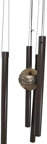 Ebros Gift Rustic Horse Saddle Wind Chime Decor