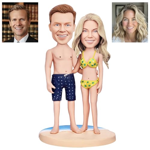 Custom Bobblehead Figurine for Couples - Handmade Personalized Sculpture Gift