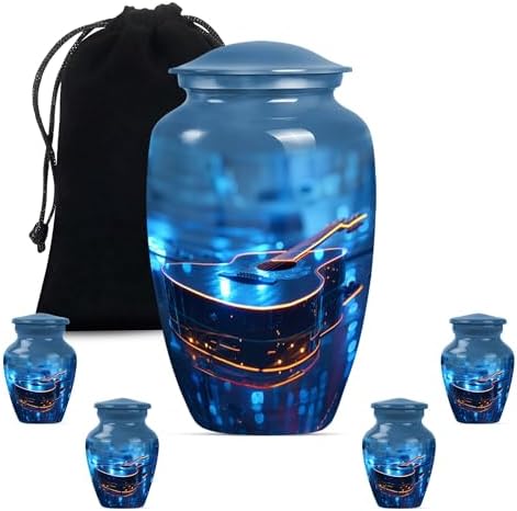 Guitar Urn - Cremation Urn for Human Ashes