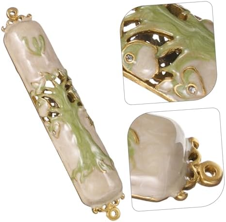 PRETYZOOM Mezuzah Door Ornament Scroll Metal Judaica Religious Decor