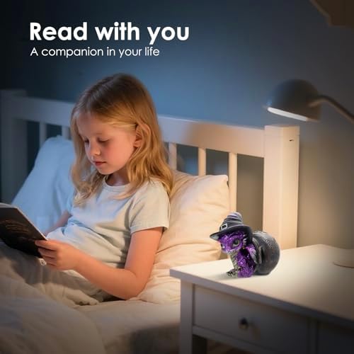 Mini Purple Dragon Figurine - Fantasy Decor Statue