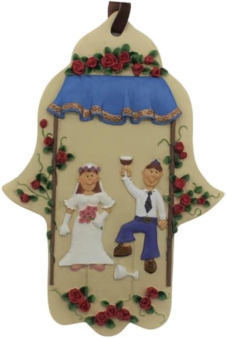 Majestic Giftware 8 Wood Hamsa Wall Decor