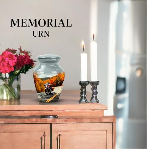 Karyliz Motorcycle Urn - 3 Inch Small Cremation Keepsake