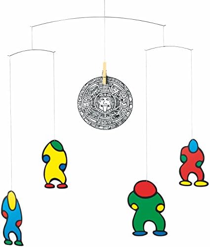 Flensted Mobiles Fluxus Hanging Mobile - 19 Inches - Premium Cardstock