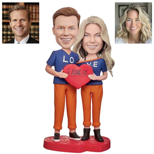 Custom Bobblehead Figurine for Couples - Handmade Personalized Sculpture Gift
