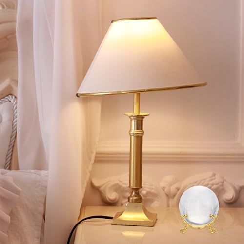 Uxcell 2pcs Metal Crystal Ball Display Stand Rose Gold