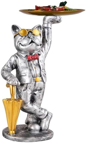 Cute Cool Dog Sculpture for Home Office Decor