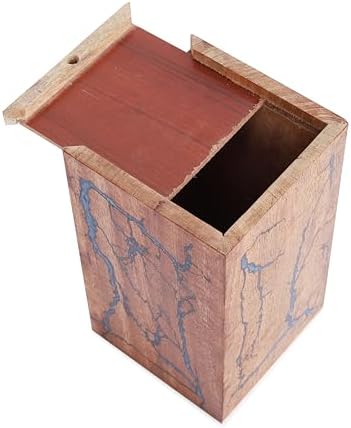 Blue Resin Cremation Urn 250lbs Dignified Design