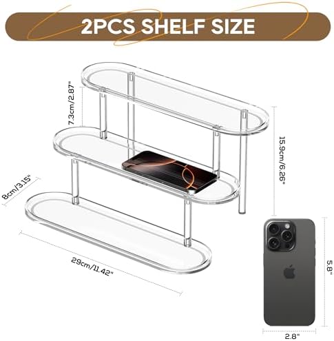 Glowing Acrylic Riser Display Shelf for Funko-POP Figures