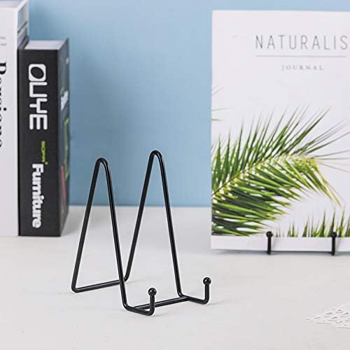 Artliving Plate Stands 6 Inch Black 6 Pack