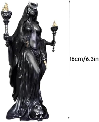 Hekate Niktipolos Light-Bringer Witch Statue Resin Sculpture