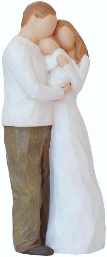 New Parent Baby Figurine Gift Statue Sculpted Figurine