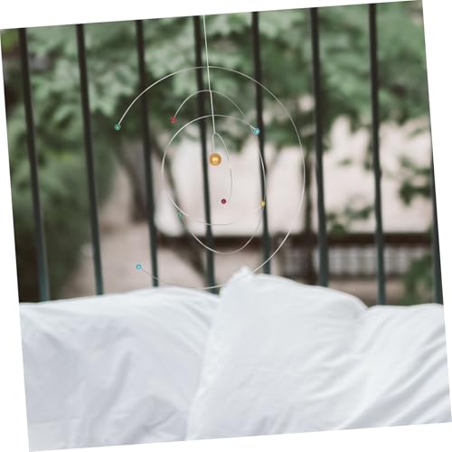 Luxshiny Modern Hanging Mobile Wind Chime Educational Space Decor