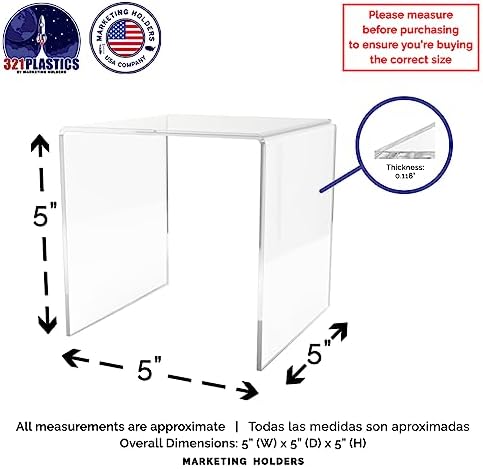 Acrylic Display Riser Stand for Merchandise
